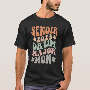 T-shirt Classe Hommes De 2023 Drum Senior Major Maman Retr