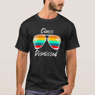 T-shirt Classe Lunettes de soleil rejetées Enseignant Vaca