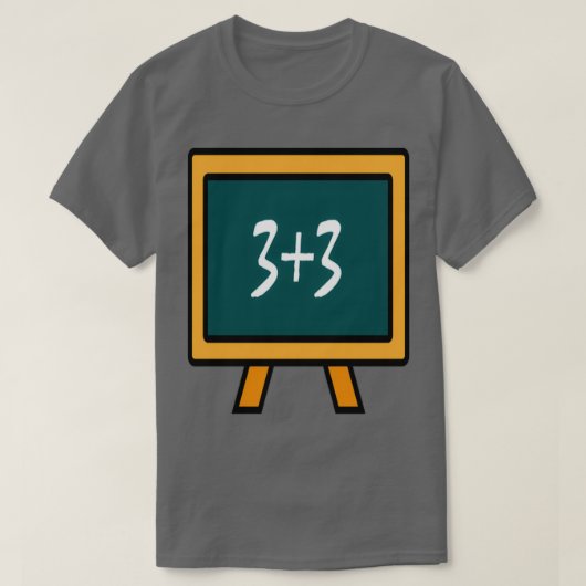 T-shirt Classe mathématique 3 (Design devant)