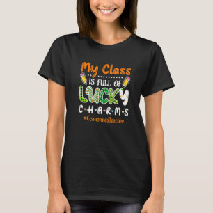 T-shirt Classe Plein De Charmes Chanceux St patrick Économ