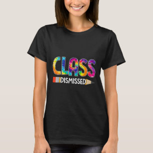 T-shirt Classe Rejetée Joyeuse Dernière Journée De L'École