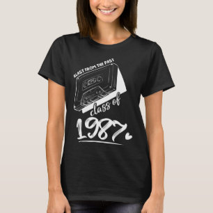 T-shirt Classe Retrouvailles de 1987 Blast de fin d'études