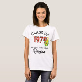 T-shirt Classe Reunion Huskers 1979 (Devant entier)