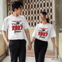 Classe rouge de 2027 Senior Lycée personnalisé