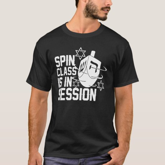 T-shirt Classe Spin Dans Session Dreidel Funny Hanoukka Je (Devant)