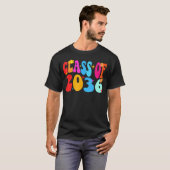 T-shirt Classe super De 2036 Augmenter Avec Moi Premier Jo (Devant entier)