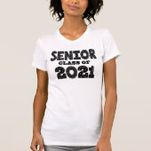 T-shirt Classe Supérieure De 2021 (Devant)
