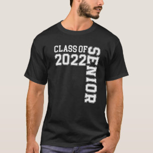 T-shirt Classe Supérieure De 2022 22 Lycée Diplôme Gif