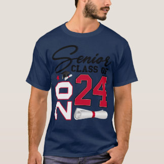 T-shirt Classe supérieure de 2024 Lycée terminale fr