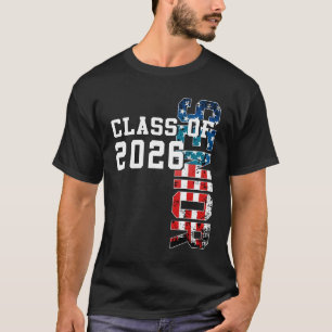 T-shirt Classe supérieure du drapeau américain 2026