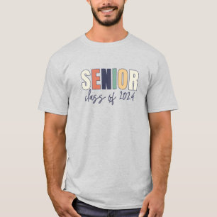 T-shirt Classe Supérieure Retro De 2024