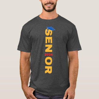 T-shirt Classe Terminale 2024 Promotion 2024 Diplômés 2024