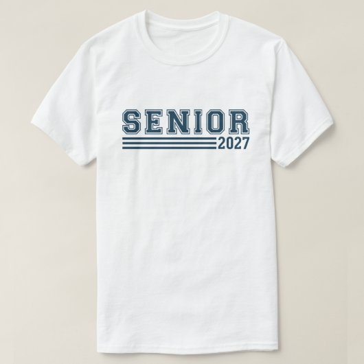 T-shirt Classe terminale de 2027 (Design devant)