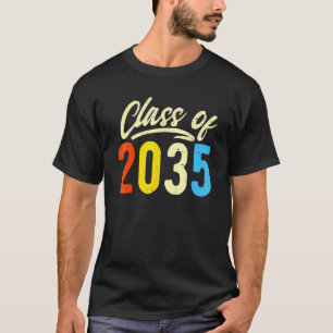 T-shirt Classe vintage De 2035 Augmenter Avec Moi Jardin D