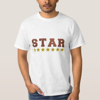 T-shirt Classement en ÉTOILE Dessin drôle mignon smiley ét