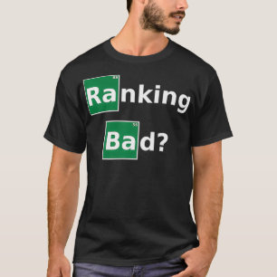 T-shirt Classement Mauvais design drôle pour SEO EpertsMar