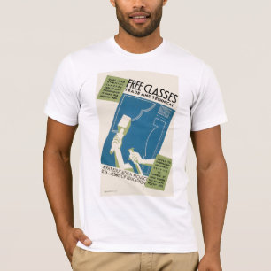 T-shirt Classes libres ~ Commerce et technique