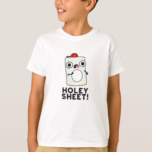 T-shirt Classeur de papier drôle de feuille Holey (Devant)