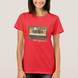 T-shirt Classic 1951 Retro Cassette Edition