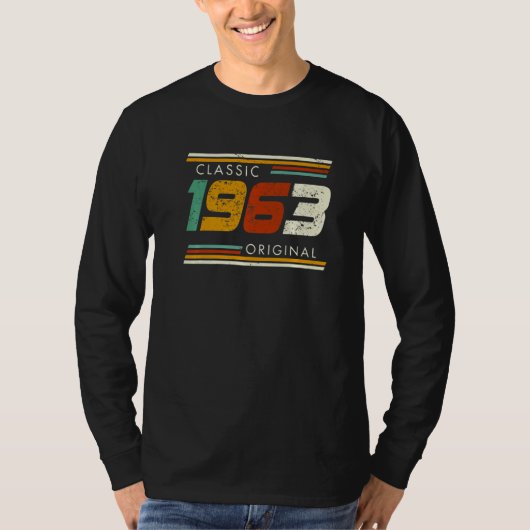 T-shirt Classic 1963 Original Vintage   (Devant)