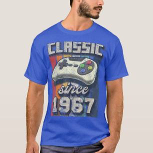 T-shirt Classic 1967 55e Anniversaire Retro Video Game Con