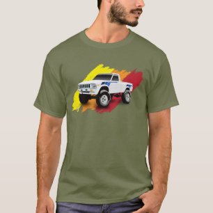 T-shirt Classic 1983 Pickup Truck Hilux 4wd