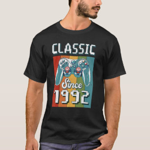 T-shirt Classic 1992 30e Anniversaire Video Game Controlle