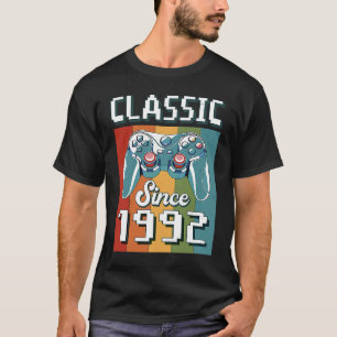 T-shirt Classic 1992 31e Anniversaire Video Game Controlle