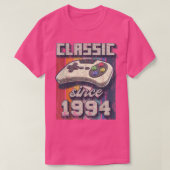 T-shirt Classic 1994 28e Anniversaire Retro Video Game Con (Design devant)
