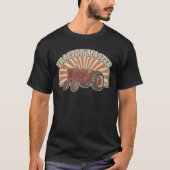 T-shirt Classic American Tractor Retro (Devant)