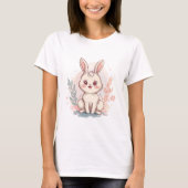 T-shirt Classic Bunny Design -Minimalistic (Devant)