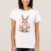 T-shirt Classic Bunny Design -Minimalistic (Devant)