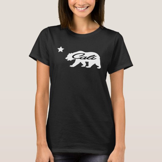 T-shirt Classic California Bear Apparel Cute & Stylish Ca (Devant)