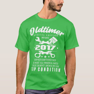 T-shirt Classic Car Special Edition Model 2017 Birthday bo