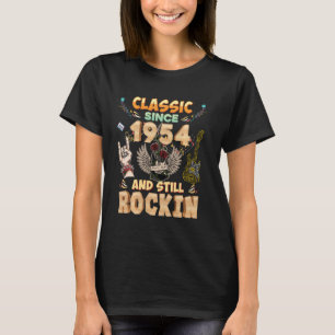 T-shirt Classic Depuis 1954 Et Encore Rockin Anniversaire