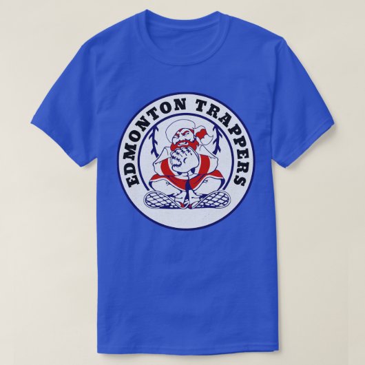 T-shirt Classic Edmonton Trappers Baseball (Design devant)