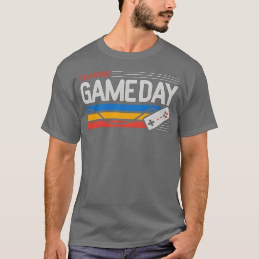 T-shirt Classic Game Day drôle (Devant)