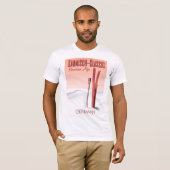 T-shirt Classic Garmisch, Alpes bavaroises poster ski (Devant entier)