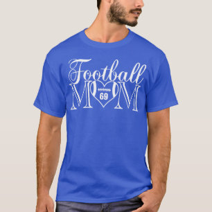 T-shirt Classic Mom Thats My Boy Jersey Numéro (49)