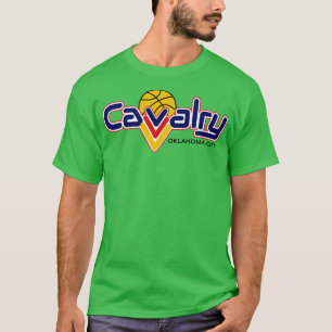 T-shirt Classic Oklahoma City Cavalry Basketball 1990 1