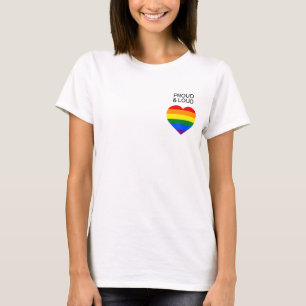 T-shirt Classic Rainbow Pride Tee