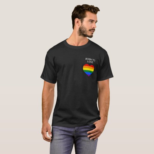 T-shirt Classic Rainbow Pride Tee (Devant entier)