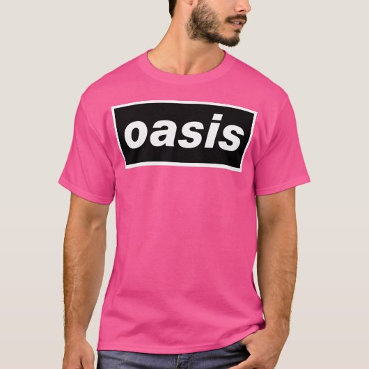 T-shirt Classic Rock 90'S ((Oasis))-((Oasis))-((Oasis))-(( (Devant)