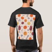 T-shirt Classic Spider-Man with Dynamic Cosmic Background (Dos)