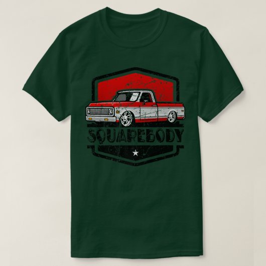 T-shirt Classic Squarebody Pickup (Design devant)