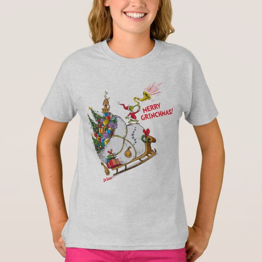 T-shirt Classic The Grinch | Joyeux Grinchmas ! (Devant)