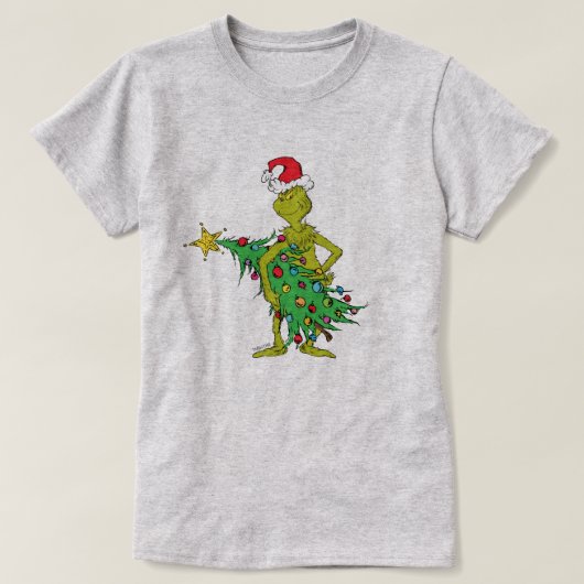 T-shirt Classic The Grinch | Naughty (Design devant)