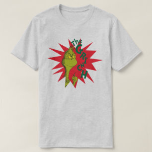 T-shirt Classic The Grinch   Red Starburst
