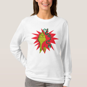 T-shirt Classic The Grinch Red Starburst