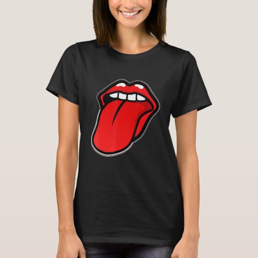 T-shirt Classic Tongue Out (Devant)